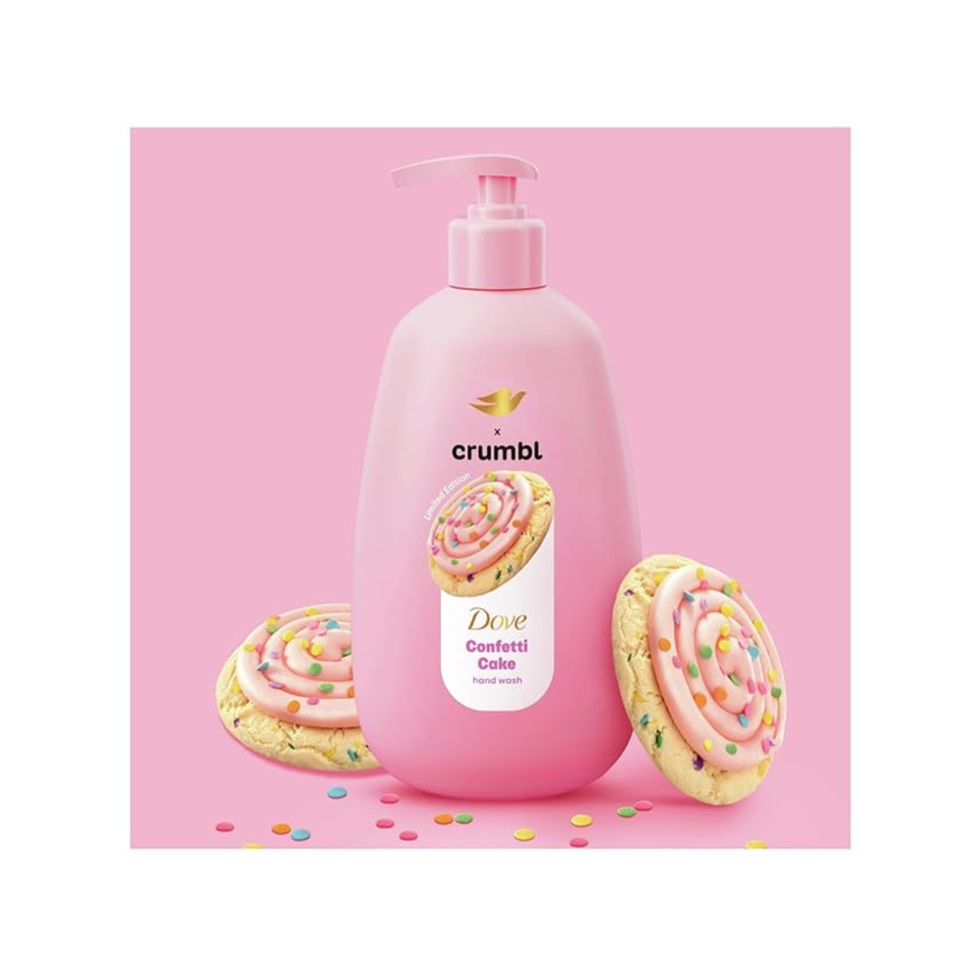 DOVE CRUMBL LIQUID HAND WASH CONFETTI CAKE — 355 ml