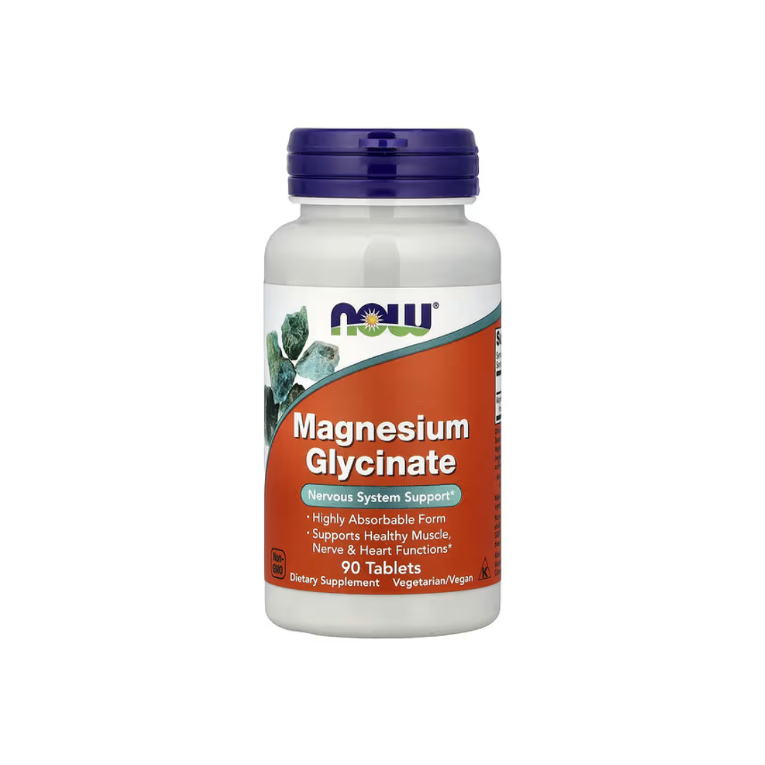 GLICINATO DE MAGNESIO NOW — 90 CAPSULAS