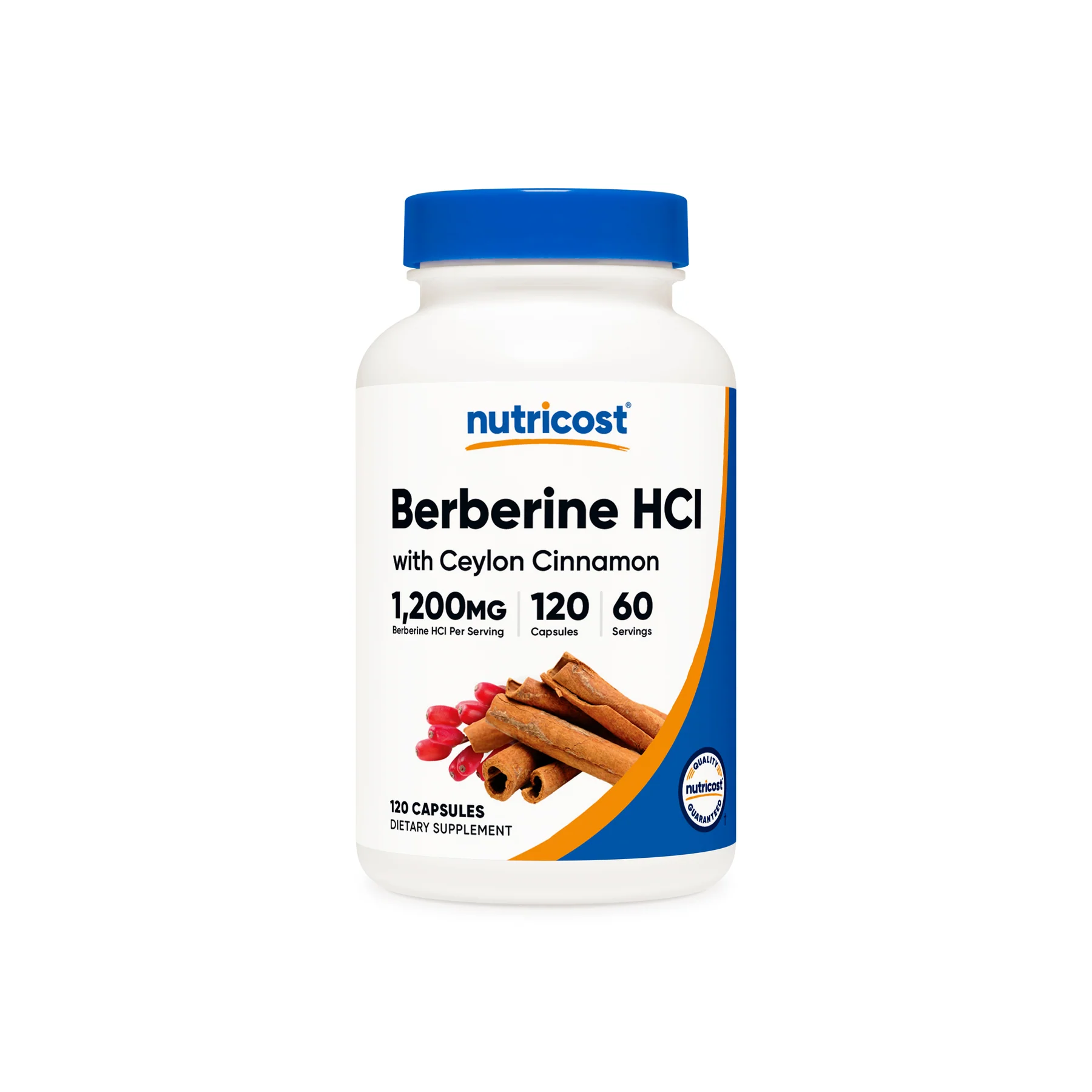 BERBERINA NUTRICOST — 120 CAPSULAS
