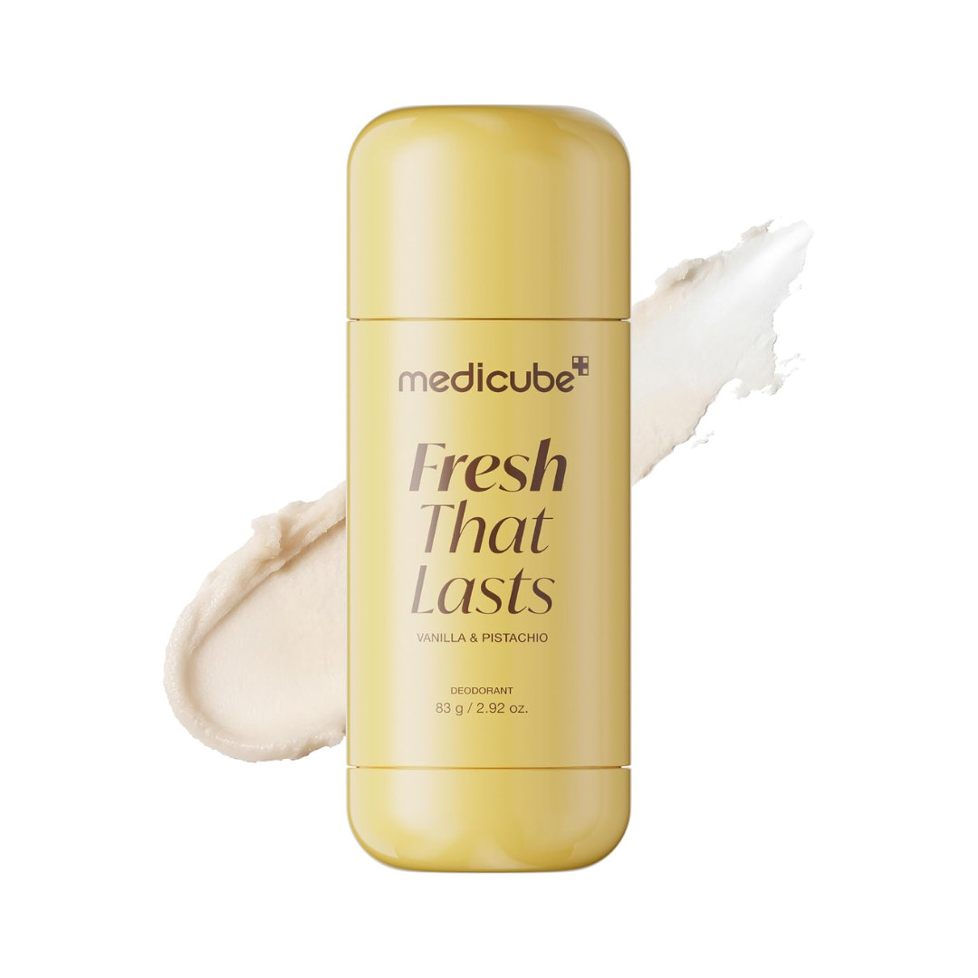Desodorante Medicube Kojic Acid & Turmeric – Vanilla Pistachio — 83 g